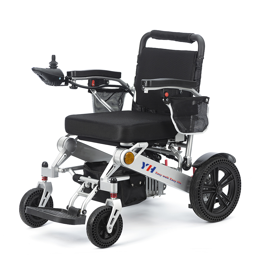 Elektrische rolstoel van aluminiumlegering met afstandsbediening