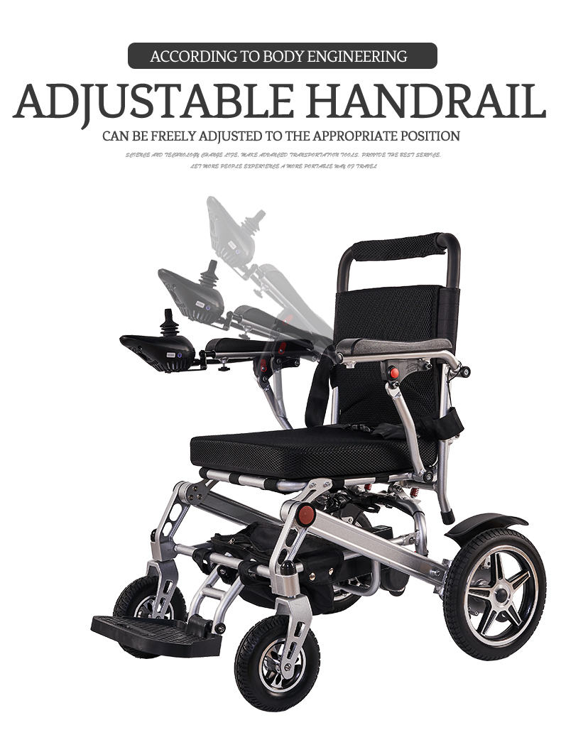 power folding wheelchair