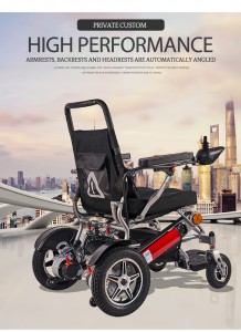 electric wheelchair folding 