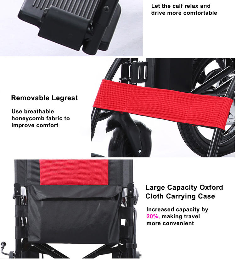 Steel Power Wheelchair (7)